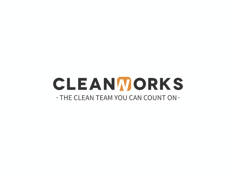 CleanWorks logo design