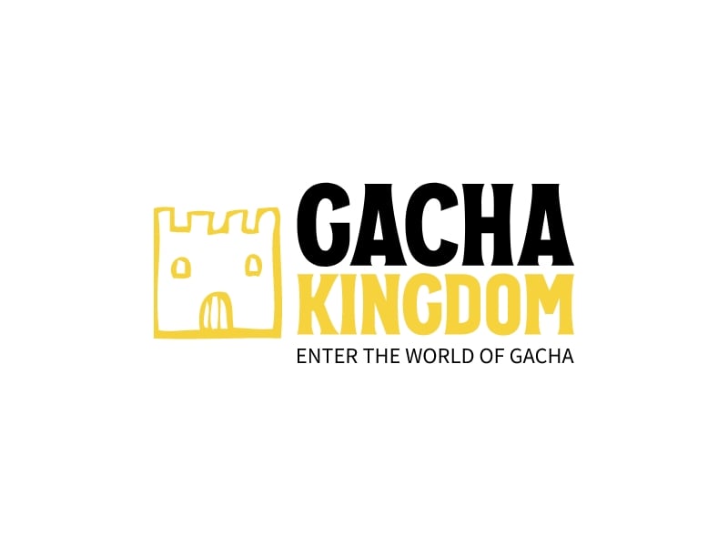 Gacha Kingdom logo design