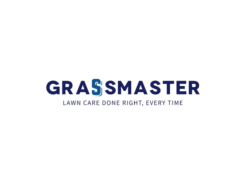 GrassMaster logo design