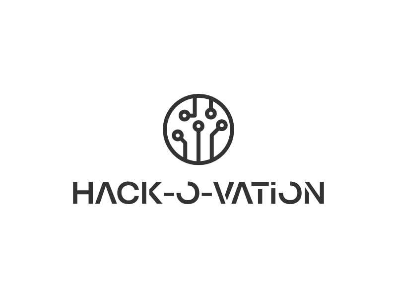 Hack-o-vation logo design