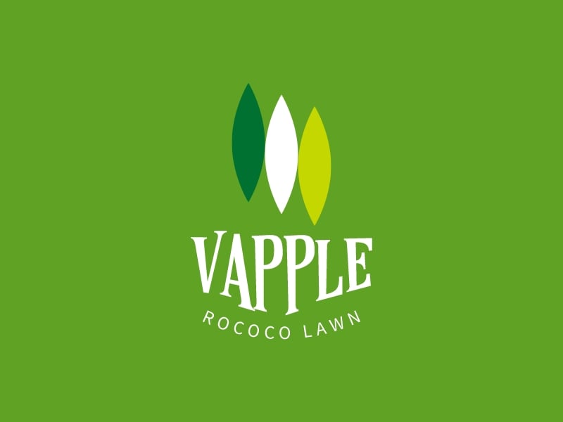 Vapple logo design