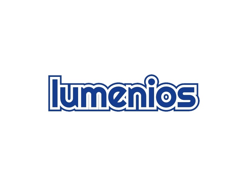 lumenios logo design