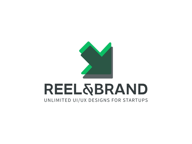 Reel&Brand logo design