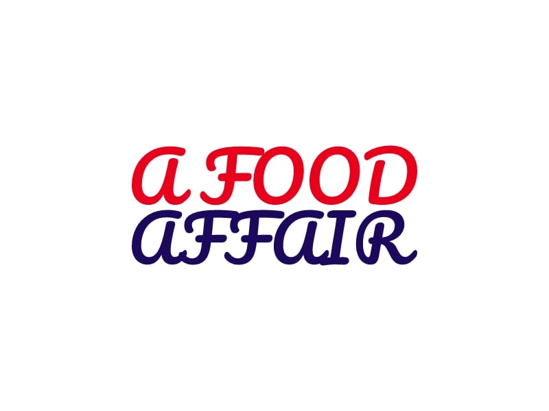 A Food Affair logo design