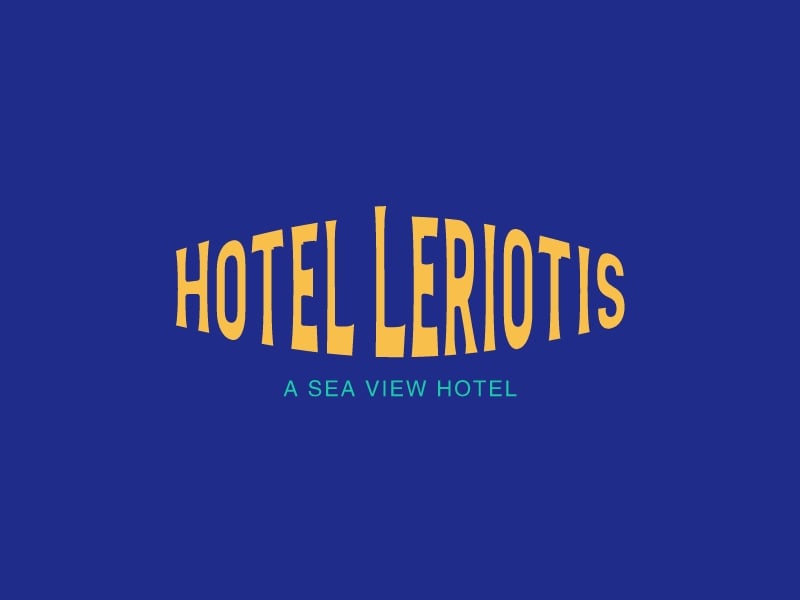 Hotel Leriotis logo design