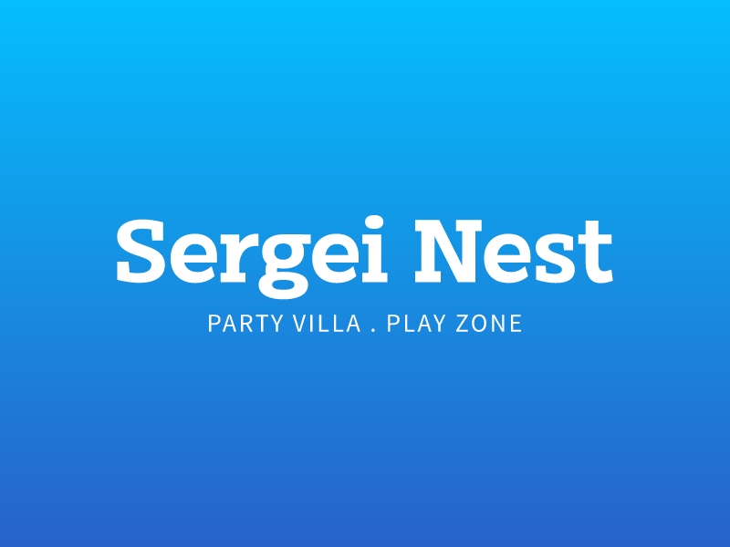 Sergei Nest - Party Villa . Play Zone
