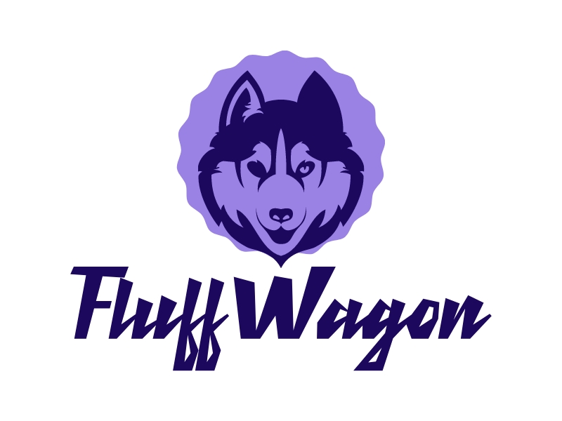 Fluff Wagon logo design