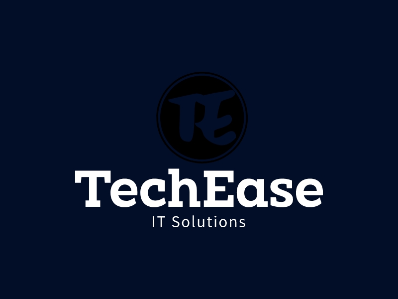 TechEase logo design