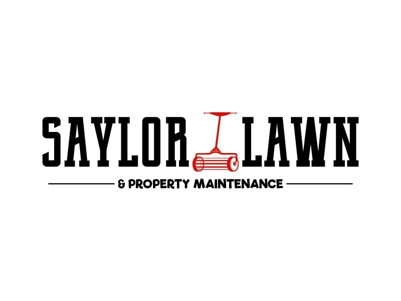 Saylor Lawn logo design