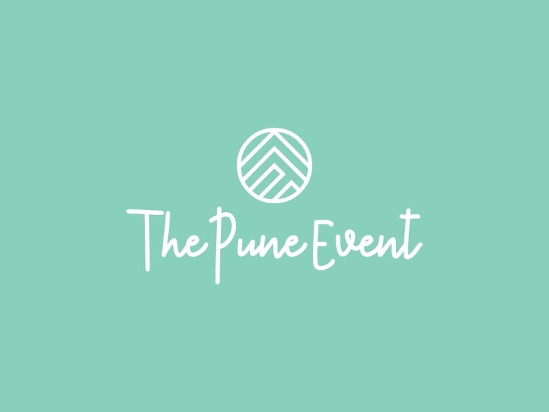 The Pune Event logo design