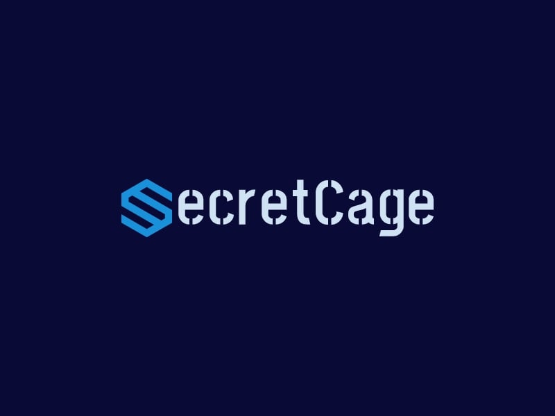 SecretCage logo design