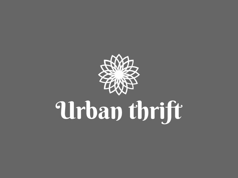 Urban thrift logo design
