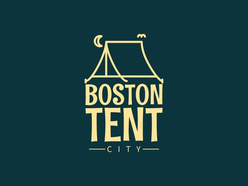 Boston Tent logo design