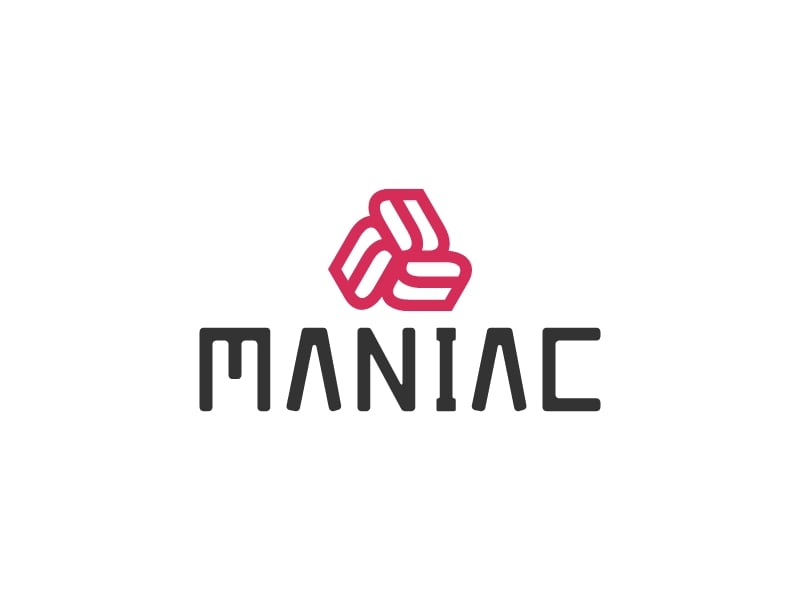 Maniac logo design