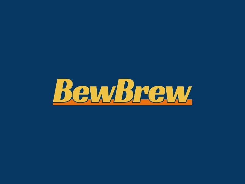 BewBrew logo design
