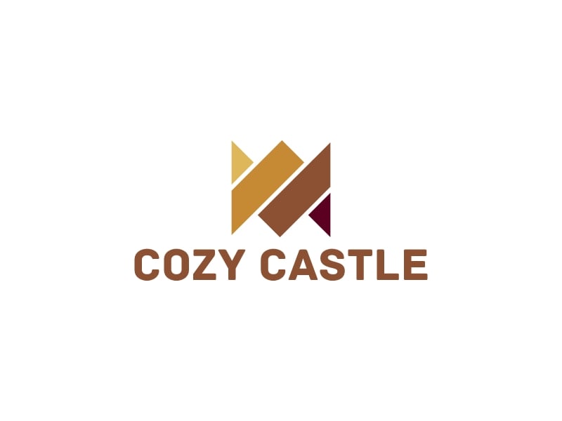 cozy castle logo design
