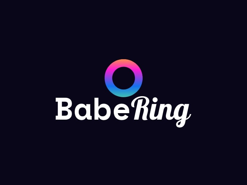 Babe Ring logo design