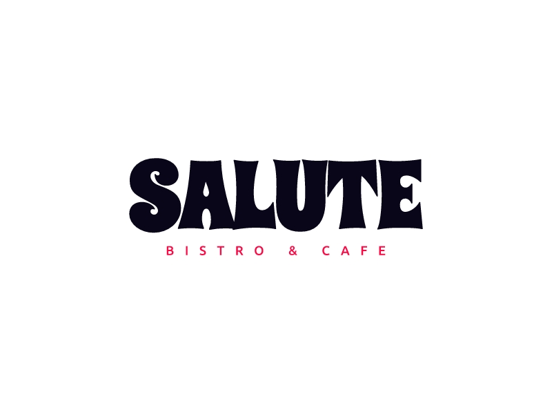 SALUTE logo design
