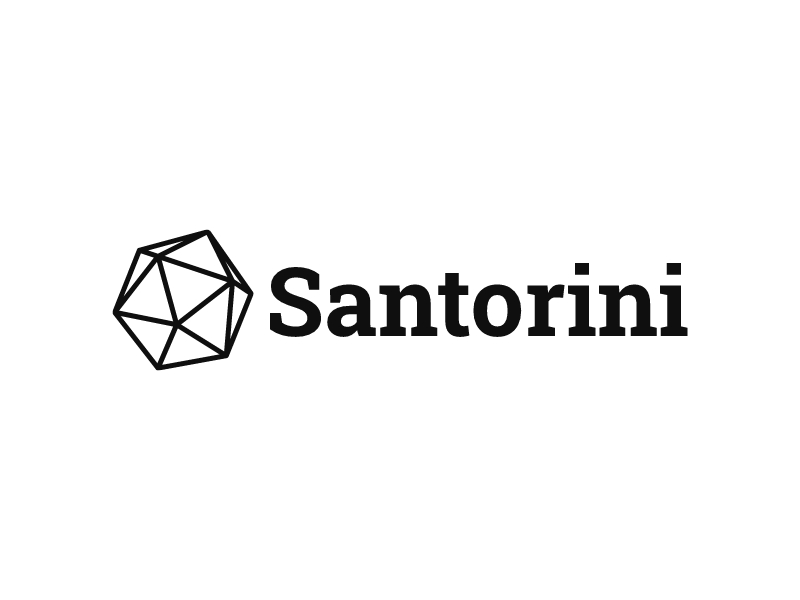 Santorini logo design
