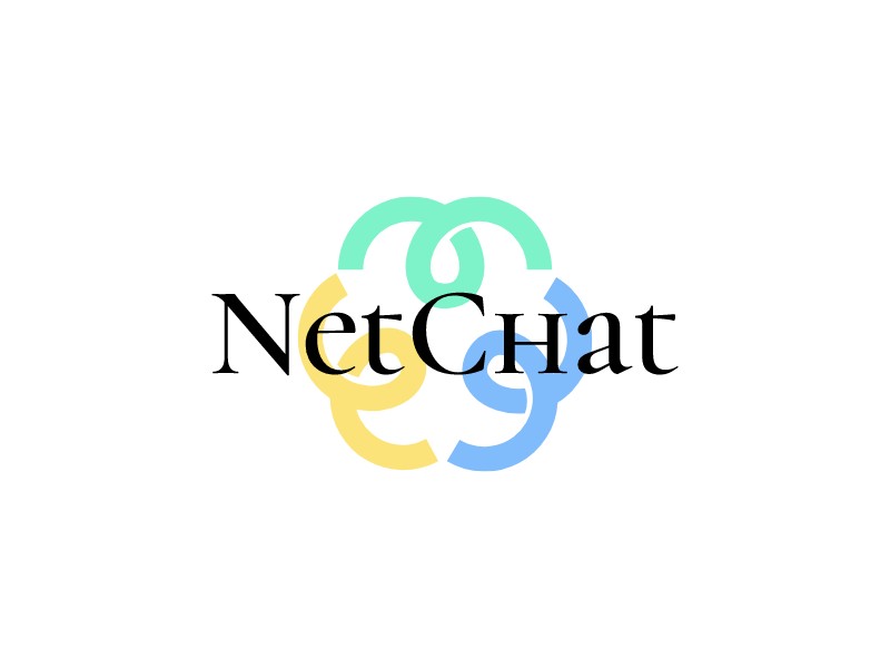 NetChat logo generated by AI logo maker - Logomakerr.ai