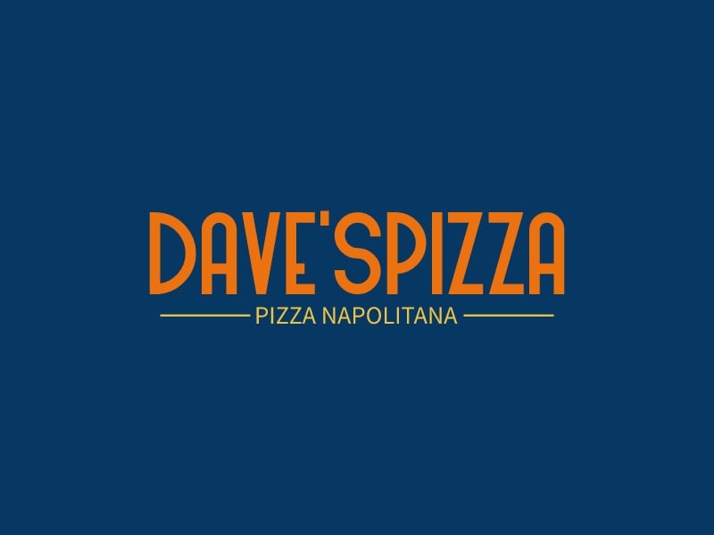 Dave's Pizza logo design