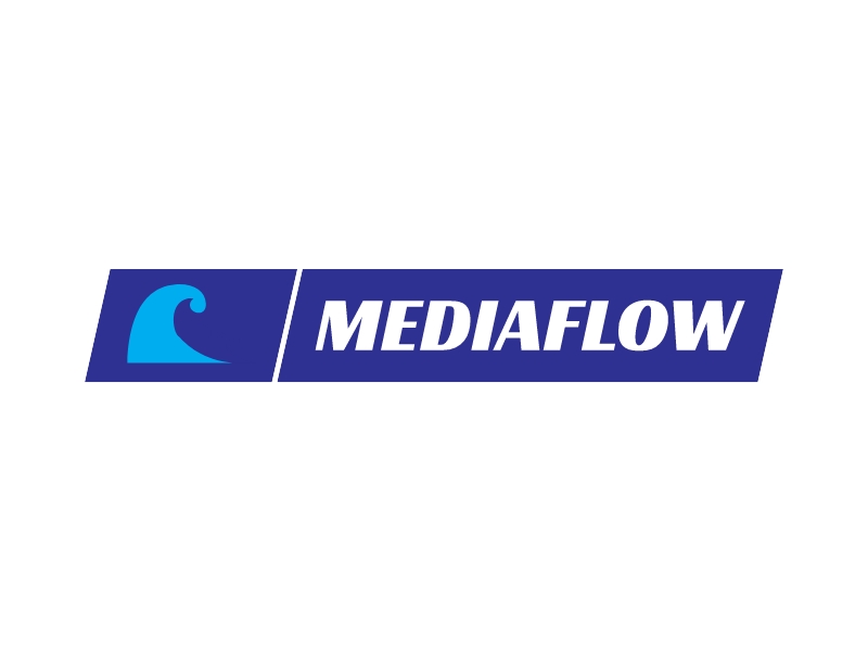 Mediaflow logo design