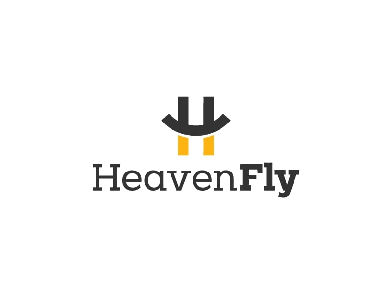 Heaven Fly logo design