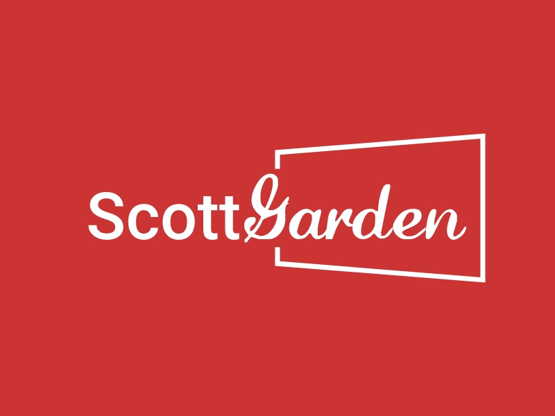 Scott Garden logo design