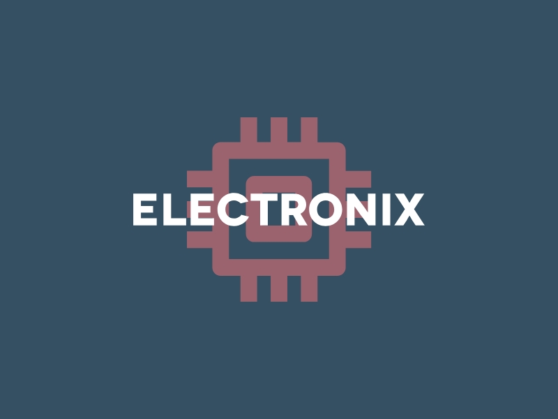 ELECTRONIX logo design