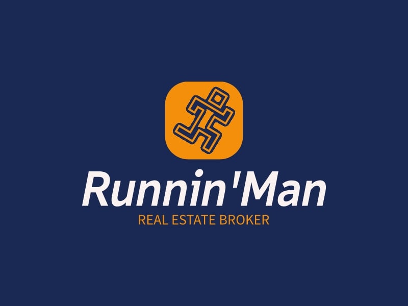 Runnin'Man logo design