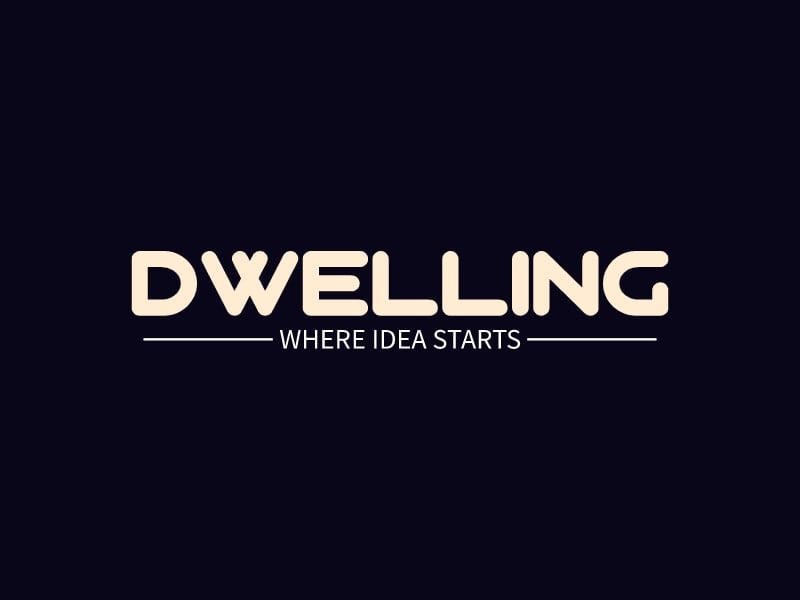 dwelling logo design