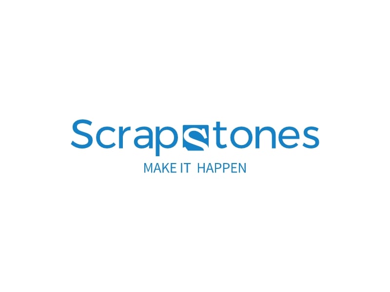 ScrapStones logo design