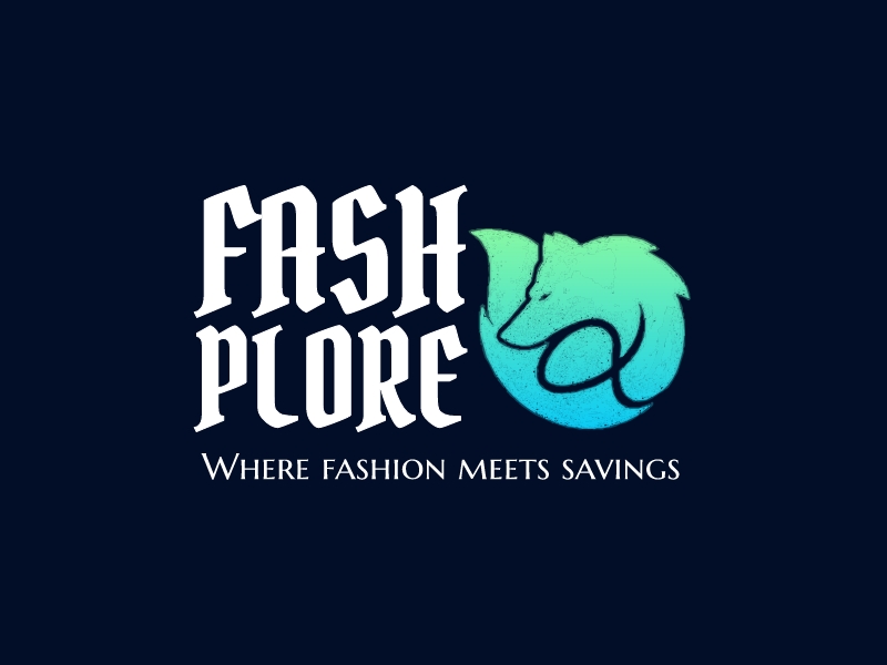FASH PLORE logo design