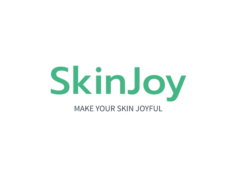 SkinJoy logo design