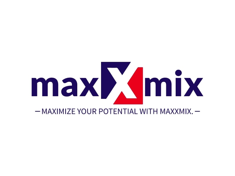 max mix logo design