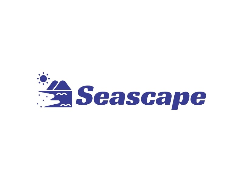 Seascape logo design