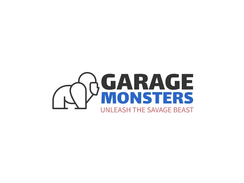 Garage Monsters logo design