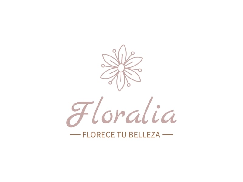 Floralia logo design