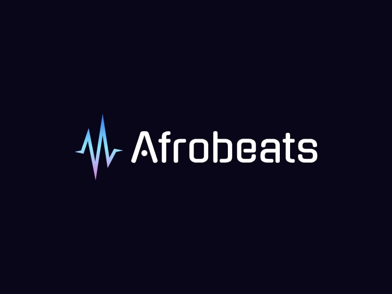 Afrobeats logo design