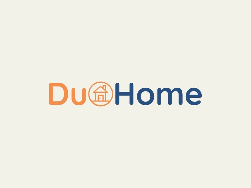Du Home logo design