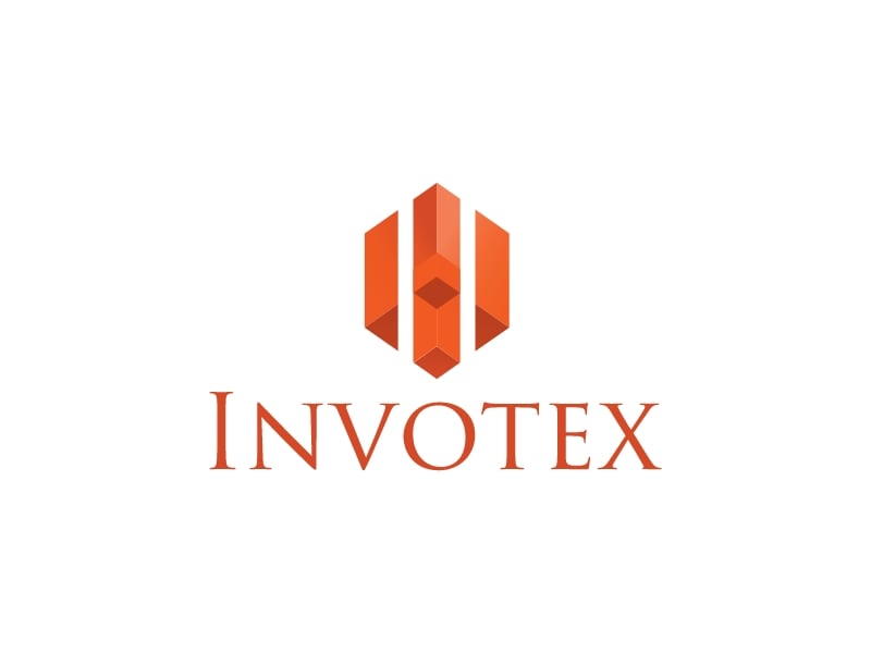 Invotex logo design
