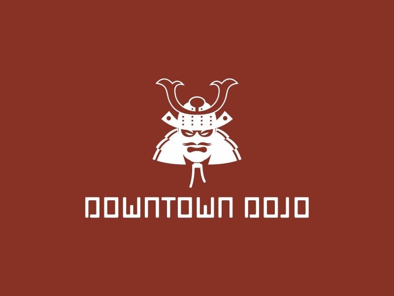 DOWNTOWN DOJO logo design