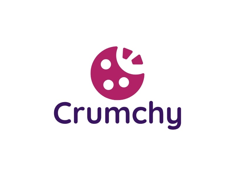 Crumchy logo design