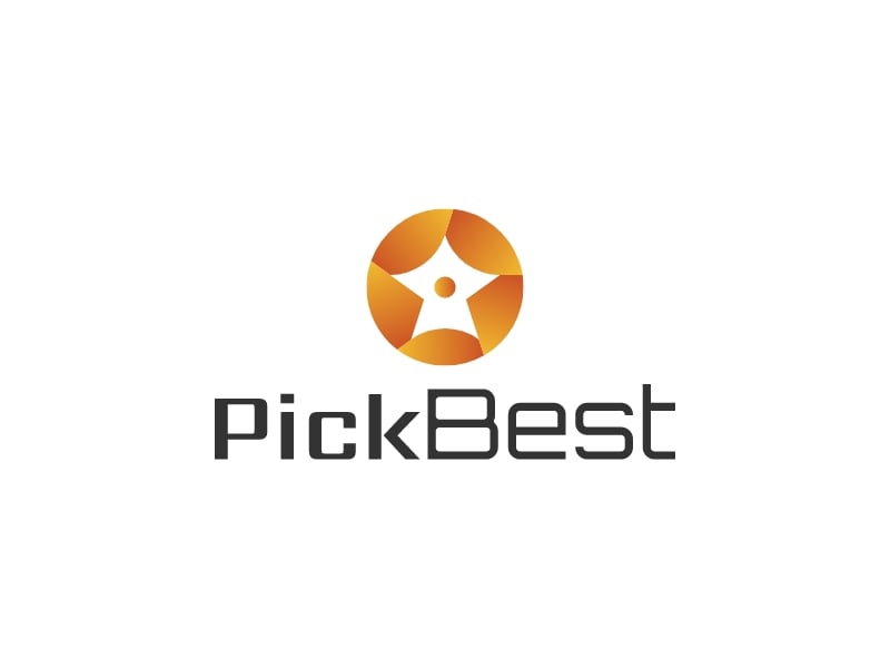 Pick Best logo design