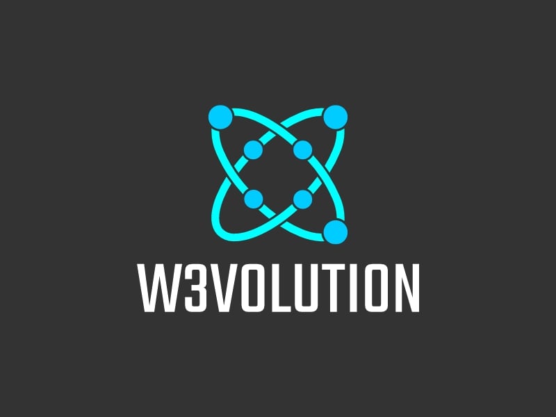 W3VOLUTION logo design