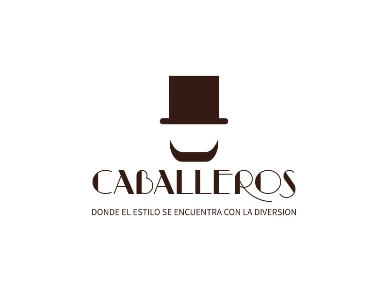 CABALLEROS logo design