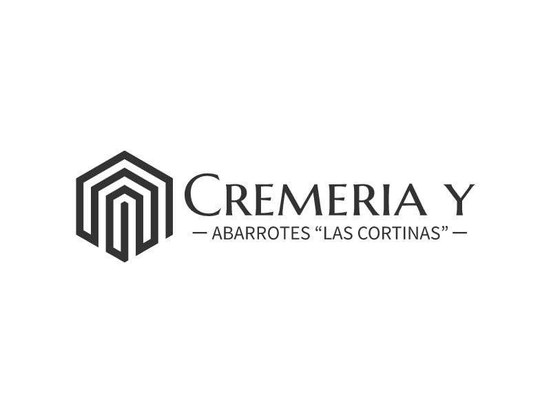 Cremeria y logo design