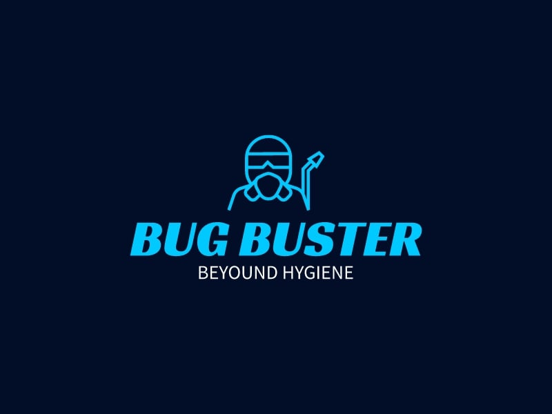 BUG BUSTER logo design