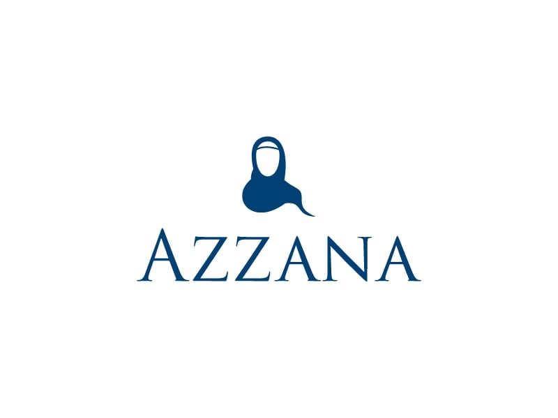 Azzana logo design