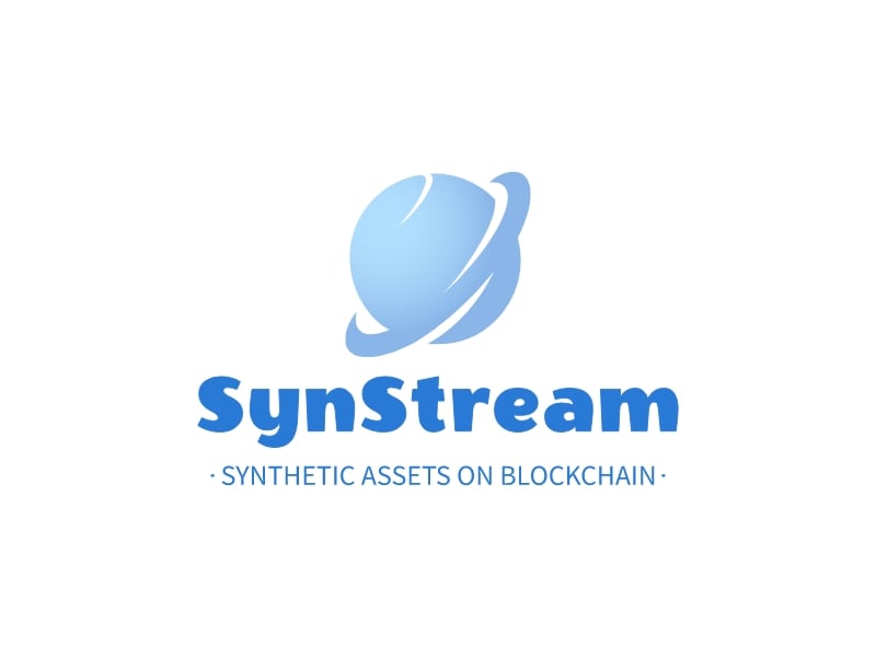 SynStream logo design